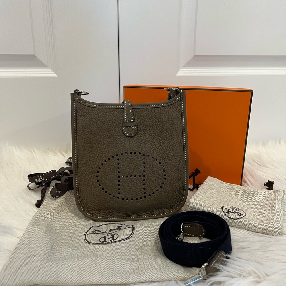 Hermes Evelyne TPM in Etoupe